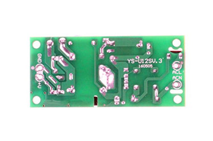 NOYITO AC to DC Precision Buck Power Supply Module AC 120V 100V-264V to 12V 1A 1000mA Isolated Step-Down DC Module (12V 1A, Green) - size: 12V 1A