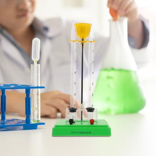 Toyvian Water Electrolysis Apparatus for Lab Educational Use Oxygen Production Electrolysis Machine Chemistry Lab Equipment 11.61X5.82X3.54In