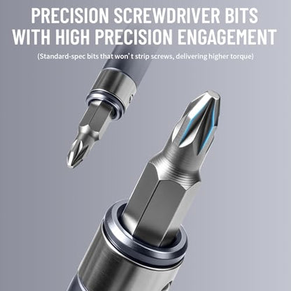 GRENPROM 65-in-1 Precision Screwdriver Set, Magnetic S2 Alloy Steel Bits
