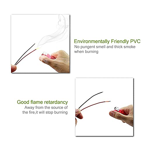 Chanzon 40pcs 30cm Long Male to Male Ribbon Jumper Wire Dupont Cable Line - color: (1) Male to Male (40pcs), size: 30CM