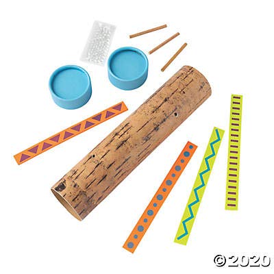 Fun Express Rain Stick Craft Kit 12 Pack