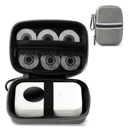 Phomemo P21 Label Maker Case, D30 D30D D35 Waterproof Storage Bag - color: Gray, style: 1 Case