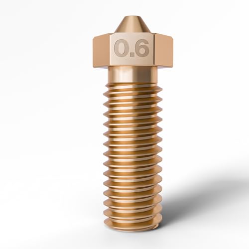 Brass 3D Printing Nozzle Volcano 0.60mm - size: 0.60mm, style: Volcano
