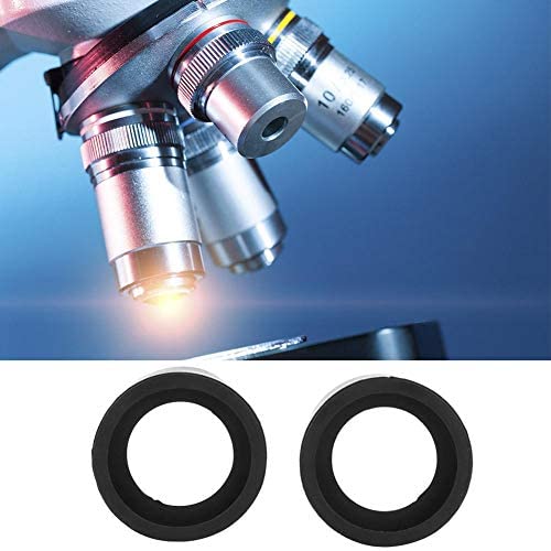 Oumefar 2 PCS Eyepiece Cover, Binoculars Eye Cups Standard Eyepiece Rubber Protector Eye Guards Cups to Reduce Impact 36mm Diameter Binoculars Parts Binocular Eye Cups(KP-H2 Flat