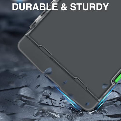 Sooez Original Clipboard with Dual Storage, Heavy Duty Clip Boards 8.5x11 - color: Gray + Green