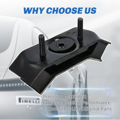 Front & Rear Engine Mount Kit Motor Mount - size: For Ford Mustang V6 V8