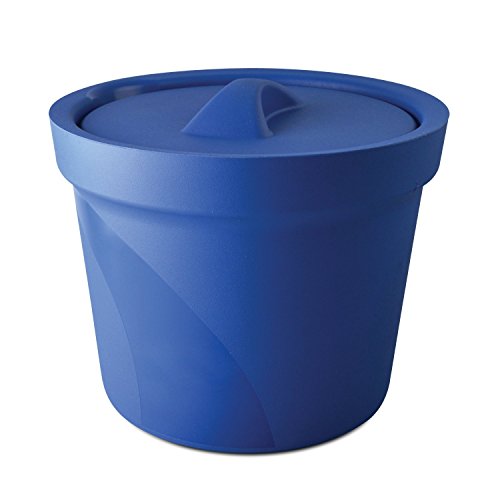 Bel-Art M16807-4001 Magic Touch 2 High Performance Blue Ice Bucket; 4.0 Liter, With Lid - color: Blue, size: 4 L Bucket