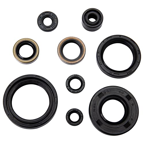Tusk Engine Oil Seal Kit for Kawasaki KX125 1994-2005