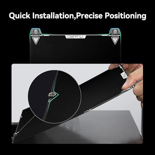 Creality K1 Max Build Plate Kit 315 * 310mm, Double Sided Epoxy Resin High-Strength Printing Platform for K1 Max, Ender 3 Max Neo, Ender 3 S1 Plus 3D Printers - style: K1 Max Epoxy Resin PEI Plate