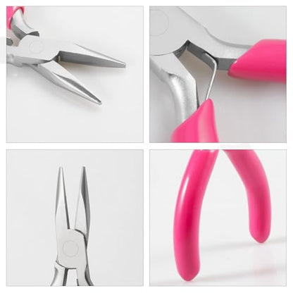 Mini Long Nose Pliers, 3 Inch, Smooth Jaw, Chain Nose Pliers - style: Long Nose Pliers