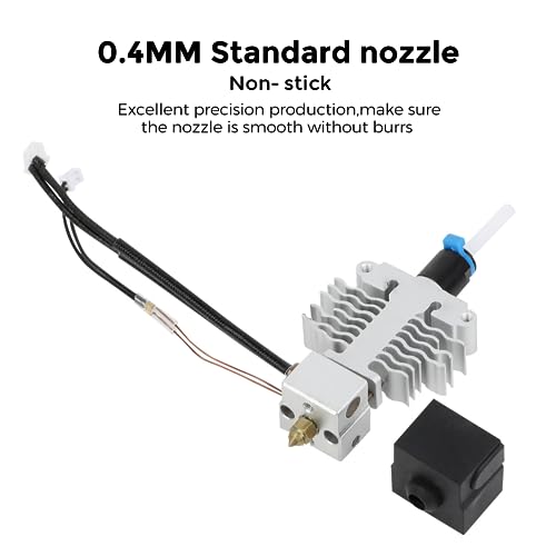 Creality Official Ender 5 S1 Hotend Kit, Upgrade Ceramic Heating Block Kit, Quick Swap Nozzle Kit, High Temperature High Speed Complete Hot End, Original Parts Replacement for Ender 5 S1 3D Printer - style: Ender 5 S1