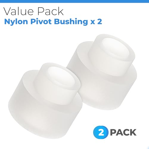2 Pack Shower Door Nylon Pivot Bushing - size: #SPB12