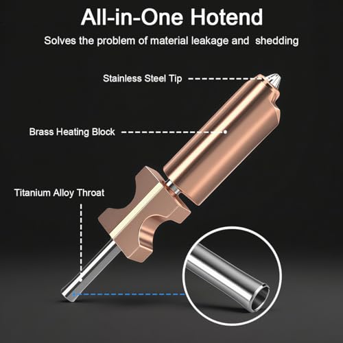 Upgraded 0.4MM Hotend Kit Compatible with Flashforge AD5X