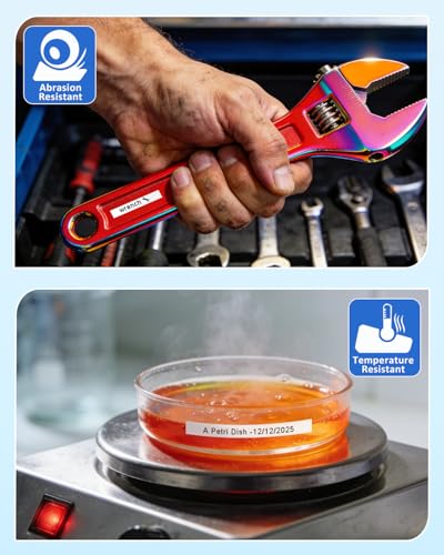 6mm 0.23" Compatible with Brother Label Maker Tape TZe-211 TZe Tz Tape - color: White, size: 6mm 0.23 inch