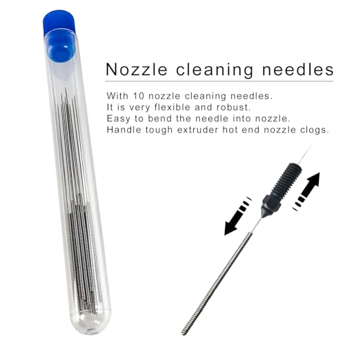 K1 Nozzles Hardened Steel 3D Printer Extruders Nozzles - size: K1 Hardened Steel, style: Kit: 0.4 Nozzles