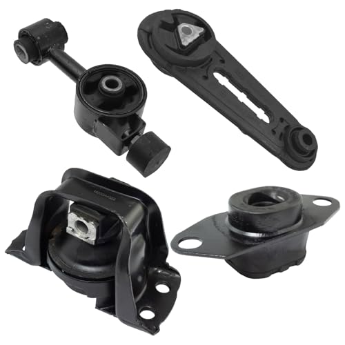 TRQ 4 Piece Engine & Transmission Motor Mount Kit - style: MTA31356