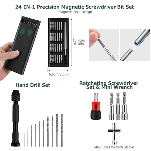 JiGiU 120Pcs 3D Printer Tools Kit with Storage Case, 3D Printer Accessories