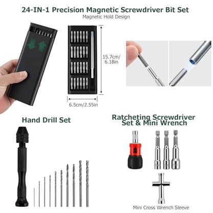 JiGiU 120Pcs 3D Printer Tools Kit with Storage Case, 3D Printer Accessories