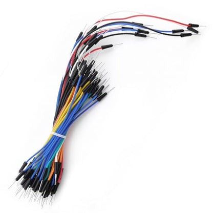 Solderless Breadboard Kit, Includes 2 Pcs 830 Tie Point Bread Boards & 2 Pcs 400 Tie Point, 65Pcs Jumper Wires,5V DC Power Supply for Arduino,Prototype Board