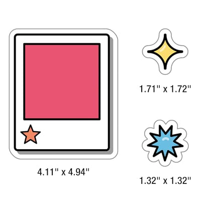 Happily Ever Elementary Retro Remix 83-piece Snapshots of Our Learning - color: Snapshots of Our Learning