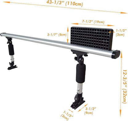 Kayak Motor Mount, Fishing Kayak Trolling Motor Mount Rack Aluminum Outboard Mounting Bracket Holder Kit