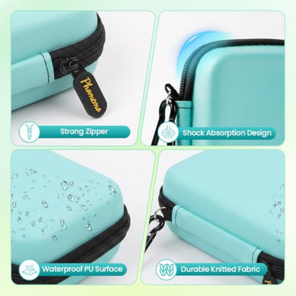 Phomemo D30 D30D D35 Label Maker Case, Waterproof Storage Bag - color: Green, style: 1 Case