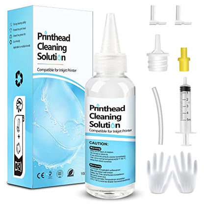 Printhead Cleaning Kits for Epson HP Canon Brother Inkjet Printers, 100ML - size: 100 ml