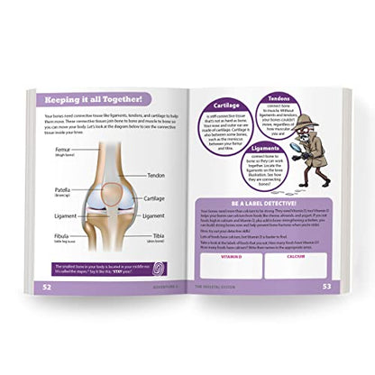 Know Yourself - The Skeletal System: Adventure 2, Human Anatomy for Kids, Best Interactive Activity Workbook to Teach How Your Body Works, STEM & STEAM, Ages 8-12