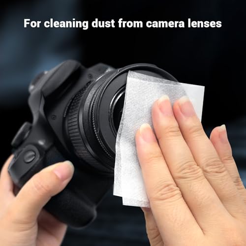 700 Sheets Lens Cleaning Tissue Paper for Camera, Microscope, Lint Free - color: White