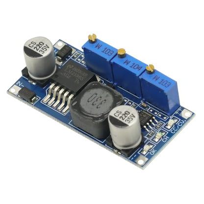 5pcs LM2596S Constant Current Led Driver DC-DC 3A Adjustable 7V-35V Step-Down CC/CV Power Supply Module LM2596S-ADJ Constant Current Voltage Regulator