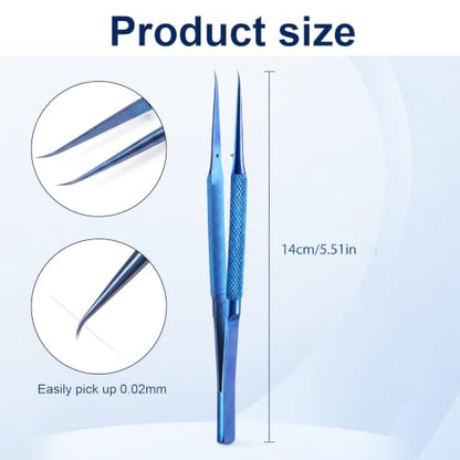 Titanium Tweezers Soldering Tweezers Electronics Tweezer Non-magnetic
