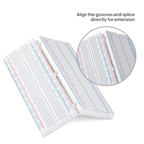 ELEGOO 830-Point Boards and UNO R4 WiFi Kit Electronics Project Bundle