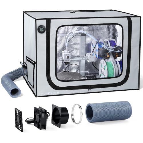 TOPCUBE 3D Printer Enclosure for Bambu Lab A1 Combo with Exhaust Kit - size: A1 Combo + Exhaust