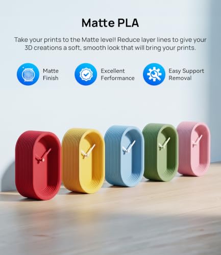 JAYO Matte PLA 3D Printer Filament 1.75mm, 1.1kg, Green - color: 1.1kg Green