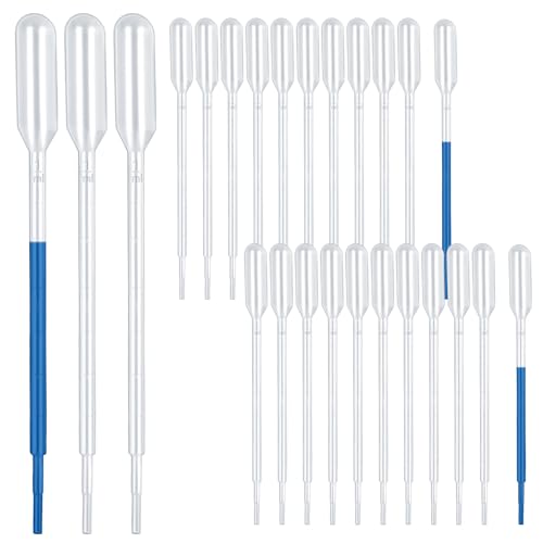 120Pcs 1ml Plastic Transfer Pipettes Dropper - size: 1ml