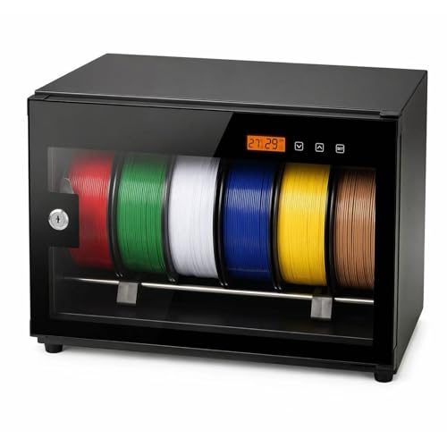 3D Printer Filament Storage Box with Automatic Humidity Control