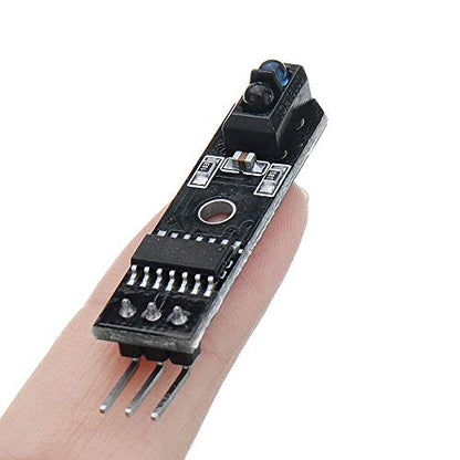 DAOKI 5PCS IR Infrared Sensor Module TCRT5000 Line Track Follower Obstacle Avoidance for Arduino AVR ARM PIC DC 5V 1 Channel with Dupont Cable