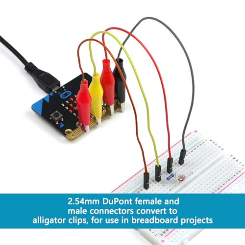Breadboard Kit with Power Supply Module， Jumper Wires，Battery Clip，830 & 400 tie-Points Breadboard,Alligator Clip Test Leads - size: 2Breadboard +1Power Module+65Jumper wire