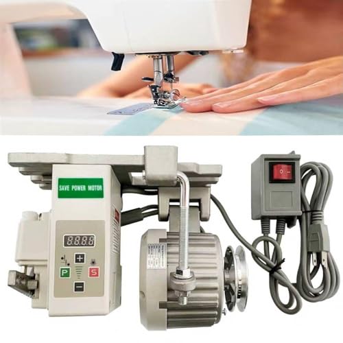 Sewing Machine Motor AC110V Industrial Brushless Servo Motor with Controller and Foot Switch Reversible (550W) - color: 550W