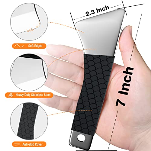 SARDVISA Professional 3D Printer Tool, Upgraded Metal 3D Printer Removal Spatula with Comfortable Grip, Specially Designed 3D Printer Accessories for Model Stripping Safety