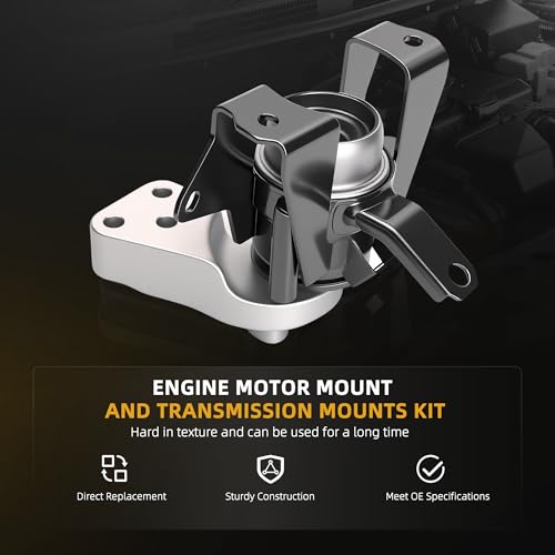 Engine Motor Mount Transmission Bracket Kits for Mitsubishi Mirage - style: for Mirage 1.2L 2014-2022