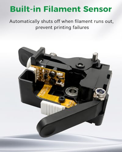 Creality Official Ender 3 V4 Extruder, High Torque Up to 80N, Dual Gear Design for Smooth & Precise Feeding, Compatible with Creality Ender 3 V4 3D Printer - style: Extruder