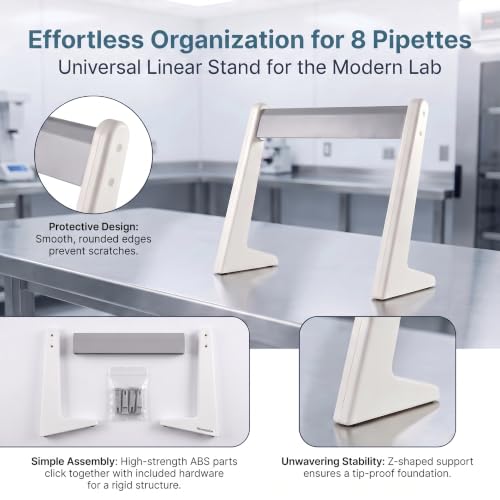 Linear Pipette Stand, Micropipette Holder