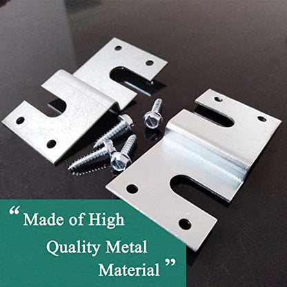 MK01 Splendide RV Washer Dryer or Combo Mounting Brackets Kit for Westland LG Clothes Washing Machine，Prevent Applications Shifting, Included 2 Brackets 4 Screws and Instruction
