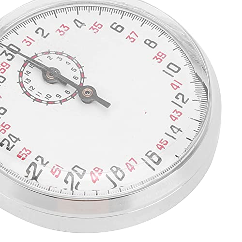 Mechanical Stopwatch Handheld Mechanical Stopwatch Sports Chronograph Running Timer Round Stopwatch Running Timer for Sports,Competitions,Games