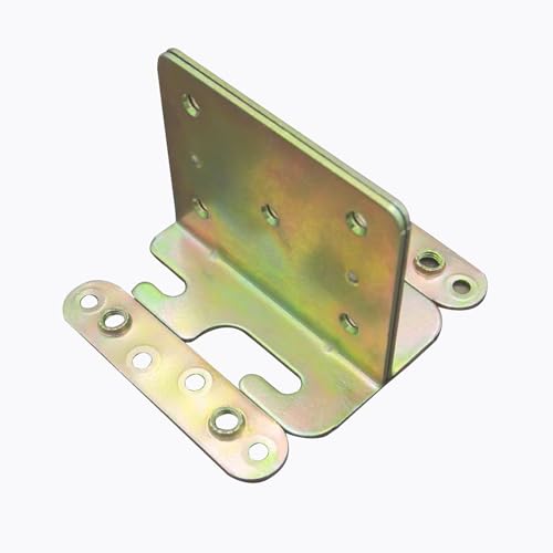 RUIAN Bed Hinge Universal C-Bed Rail Brackets Hinge 2 Hooks Heavy Duty for Bed Frames Headboard Footboard, 4Pcs - color: 4PCS,GREEN