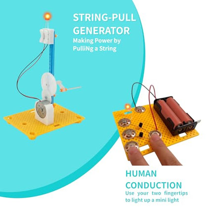 STEM Electric Circuit Kit for Kids Ages 8+,Educational Science Kit