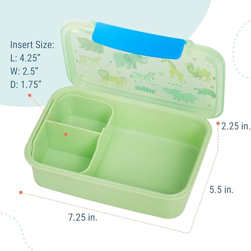 Wildkin Reusable Food Container for Kids – Wild Animals - color: Wild Animals