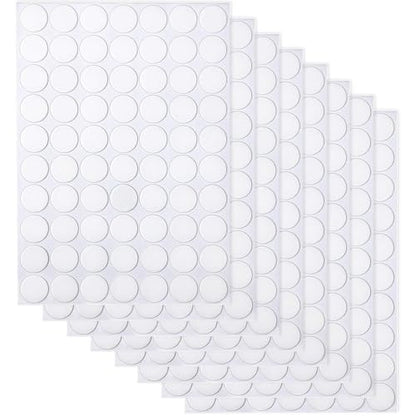 JANYUN 560 Pcs Sticky Dots,20 mm Round Putty Clear Tack Adhesive Dots - size: 20mm Round