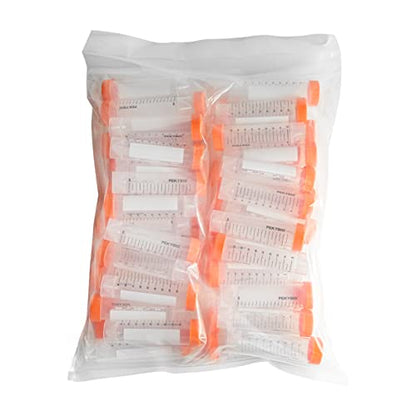PEKYBIO Centrifuge Tubes 50ml Self-Standing Sterilized Polypropylene Graduated Test Tube with Seal Screw Cap Sample Storage Container, Pack of 50 - size: 50ML Self Standing